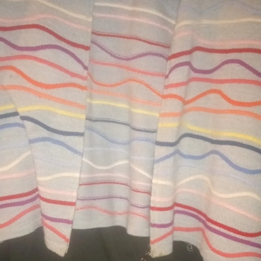 Coldwater Creek Pastel Wave Pattern Jacket - Picture 4 of 6